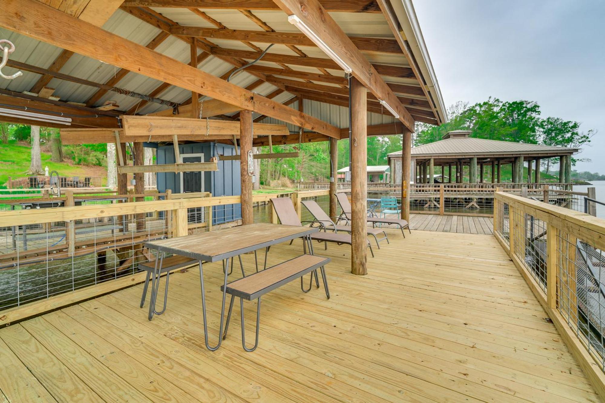 Waterfront House On Toledo Bend With Private Dock! Villa Alliance Екстериор снимка